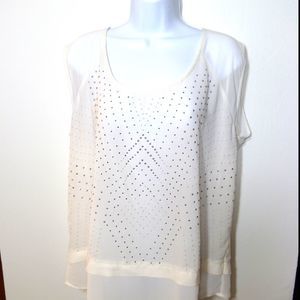 DKNY rhinestone Top